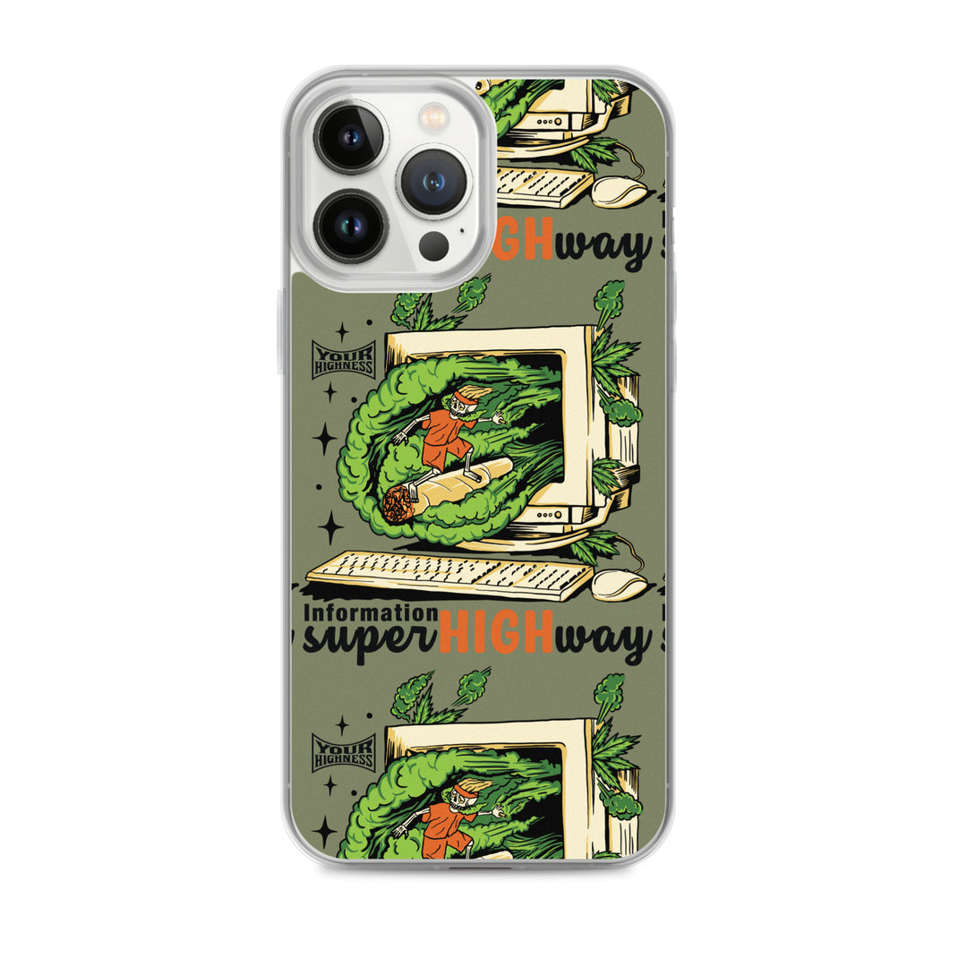 Information Super highway iPhone Case