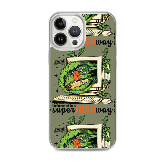 Information Super highway iPhone Case