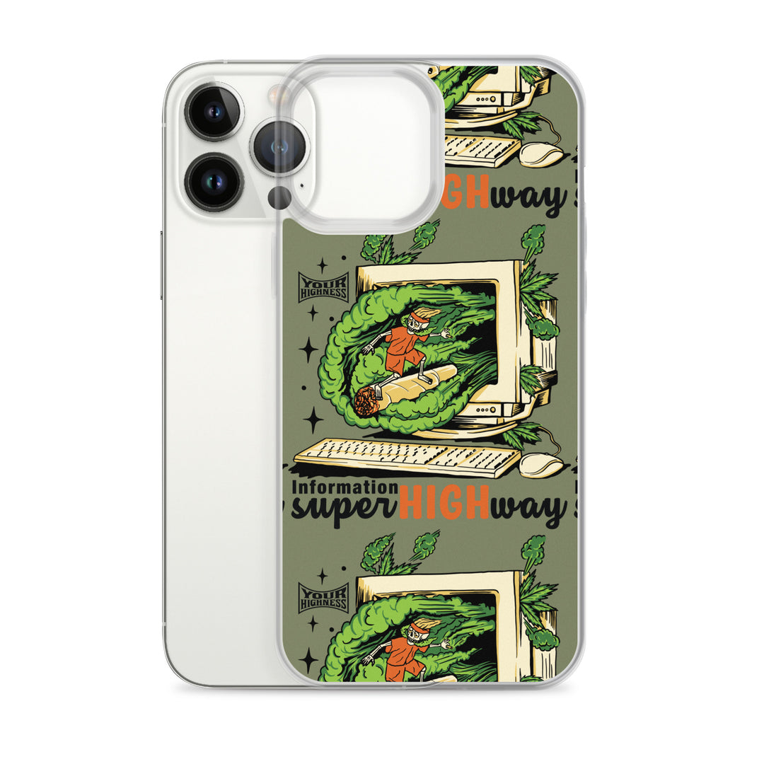 Information Super highway iPhone Case