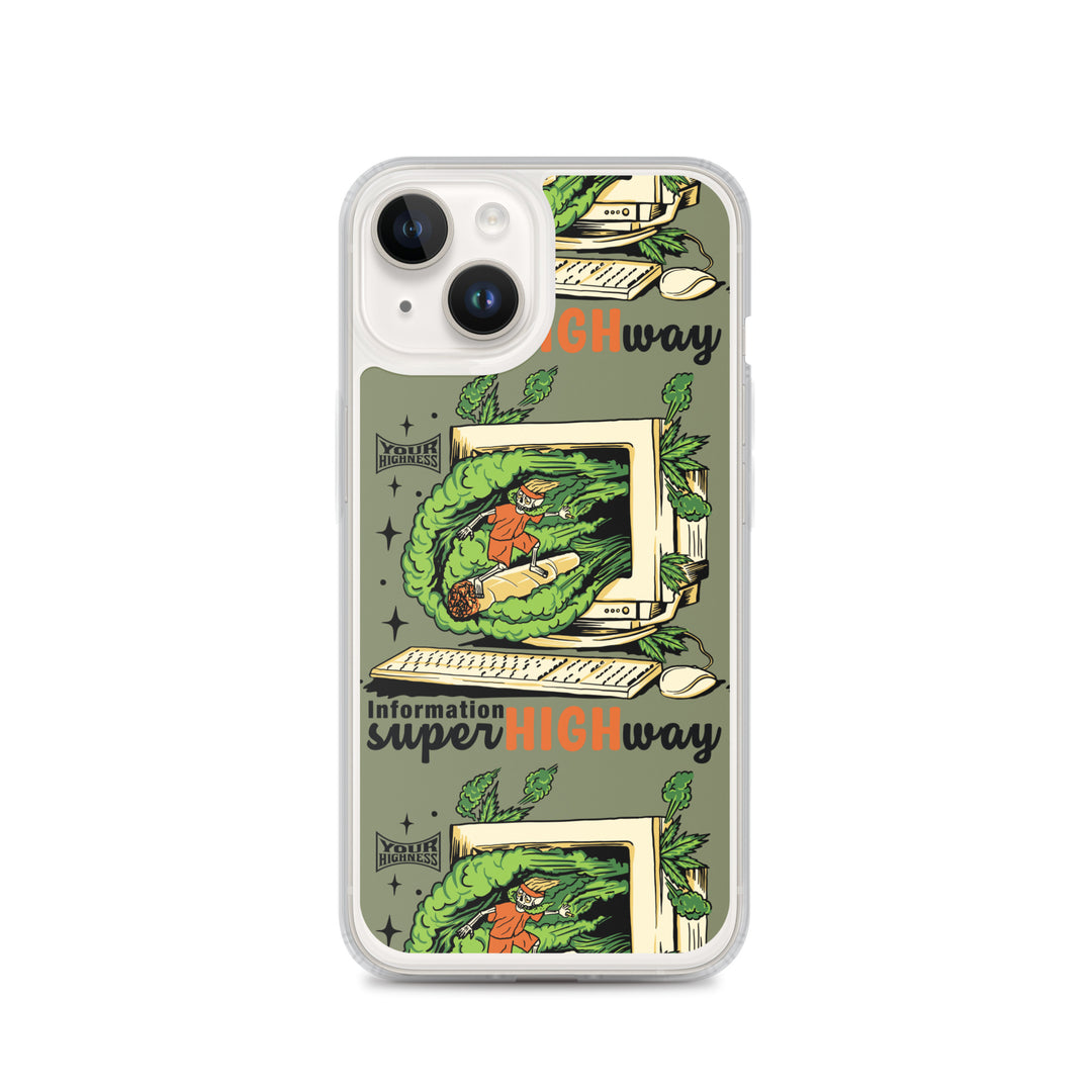 Information Super highway iPhone Case