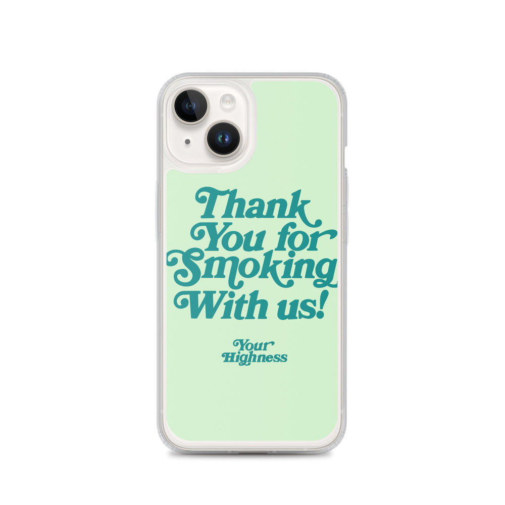 Thank you iPhone Case