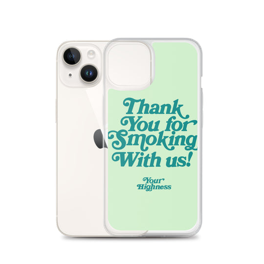 Thank you iPhone Case