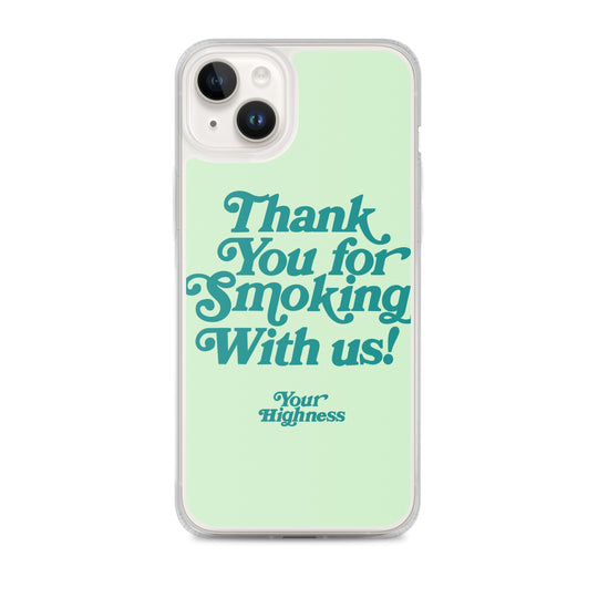 Thank you iPhone Case