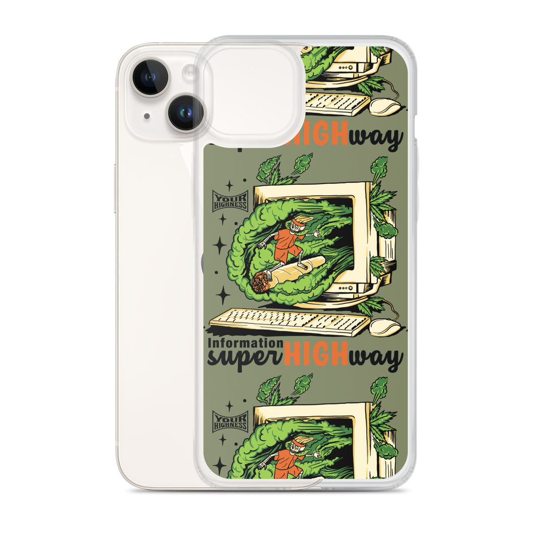 Information Super highway iPhone Case