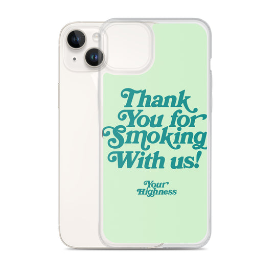 Thank you iPhone Case