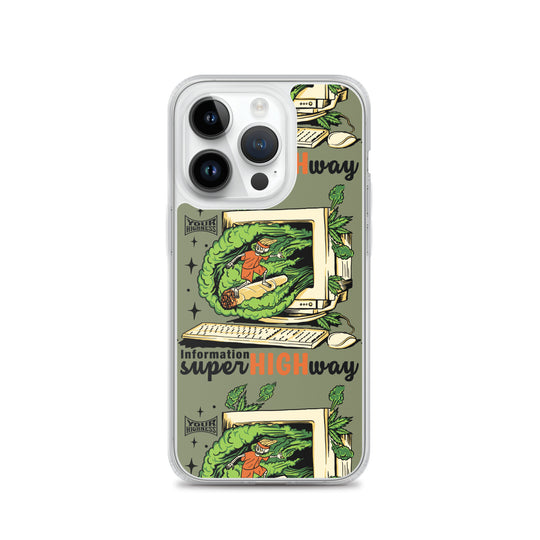 Information Super highway iPhone Case