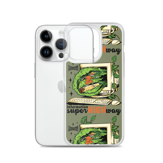 Information Super highway iPhone Case