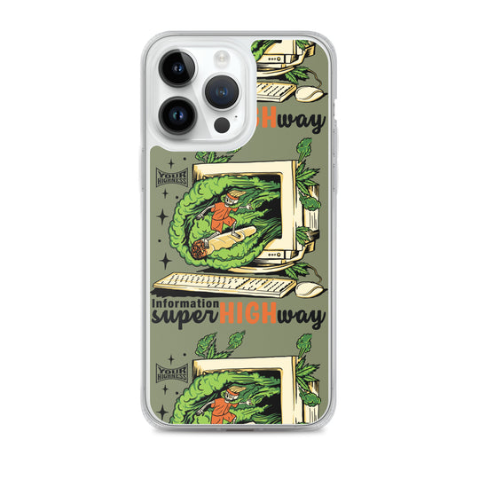 Information Super highway iPhone Case