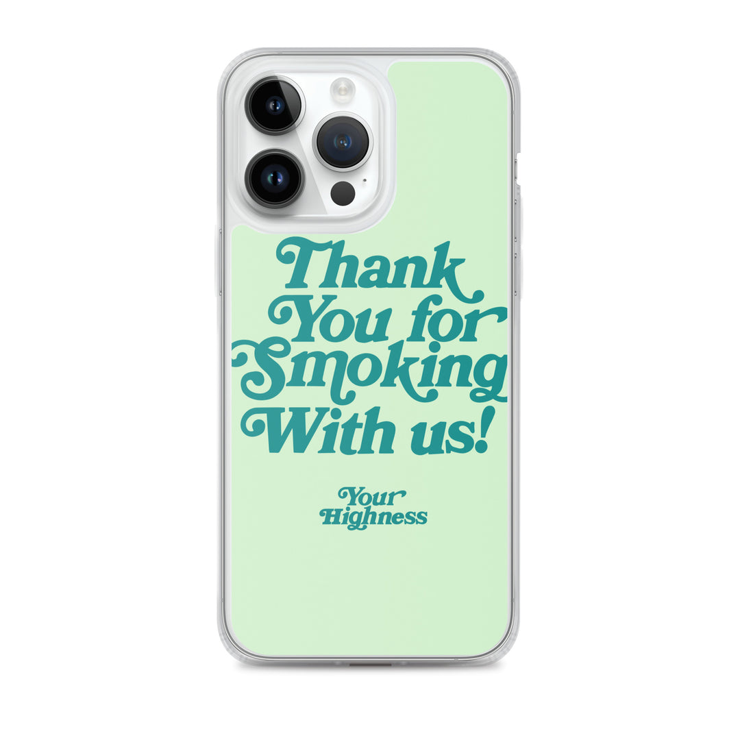 Thank you iPhone Case