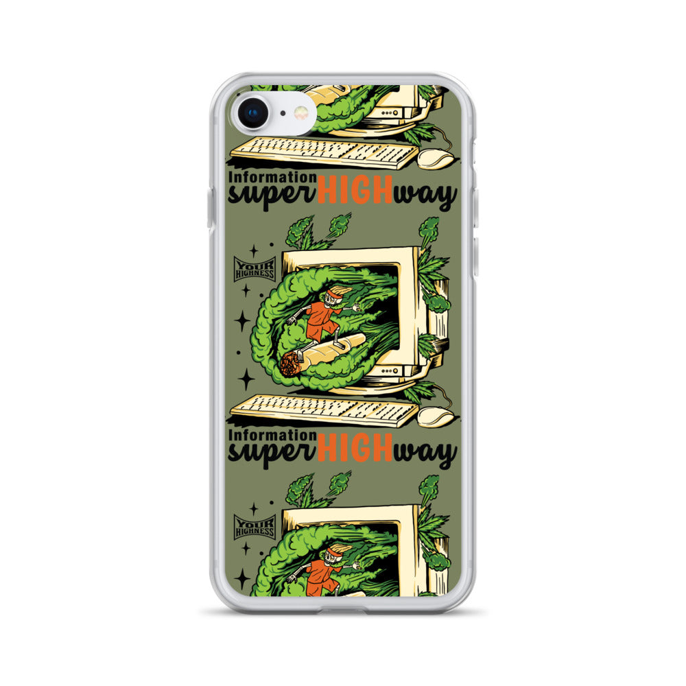 Information Super highway iPhone Case