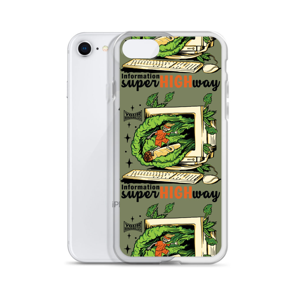 Information Super highway iPhone Case