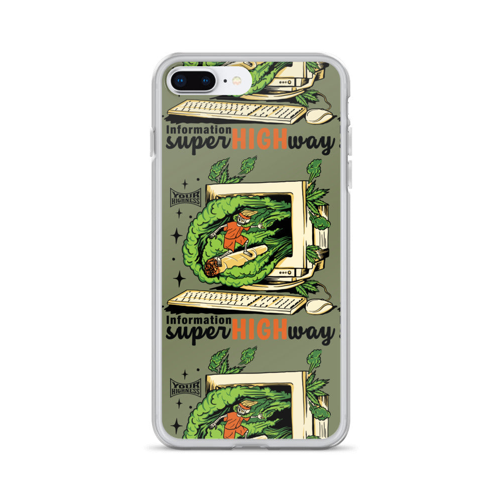 Information Super highway iPhone Case