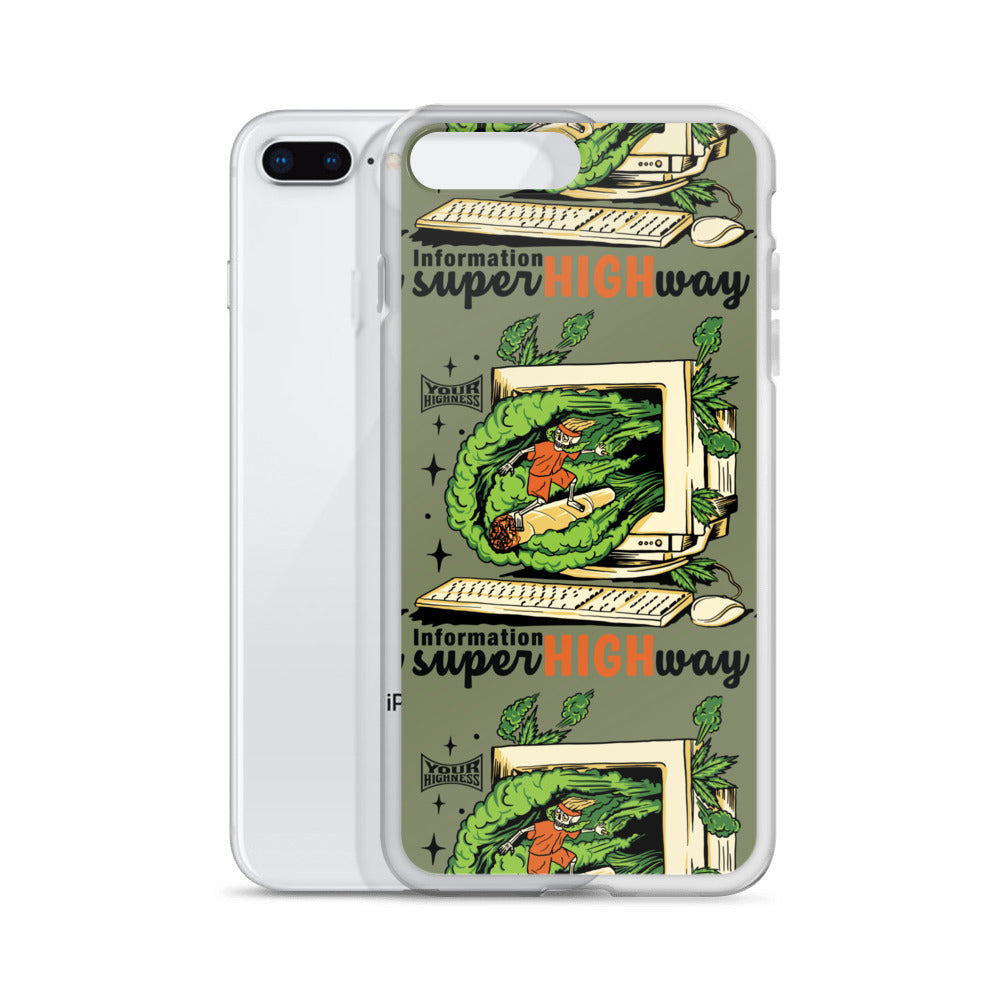 Information Super highway iPhone Case