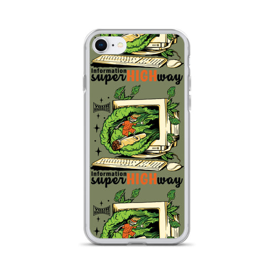 Information Super highway iPhone Case