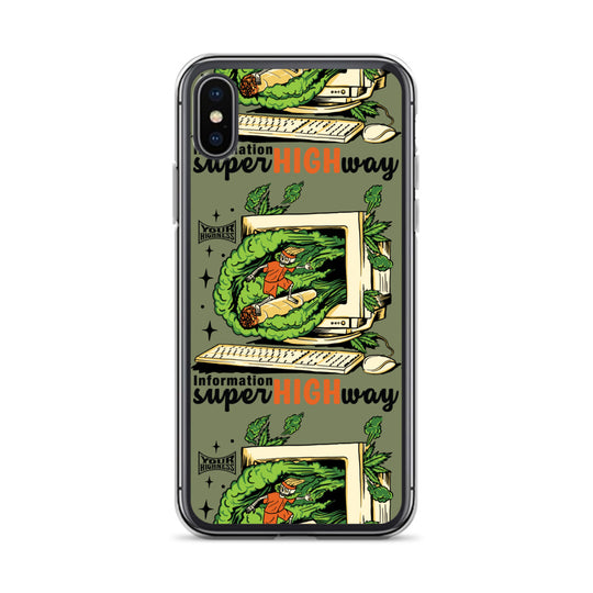 Information Super highway iPhone Case