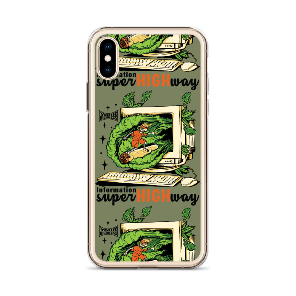 Information Super highway iPhone Case