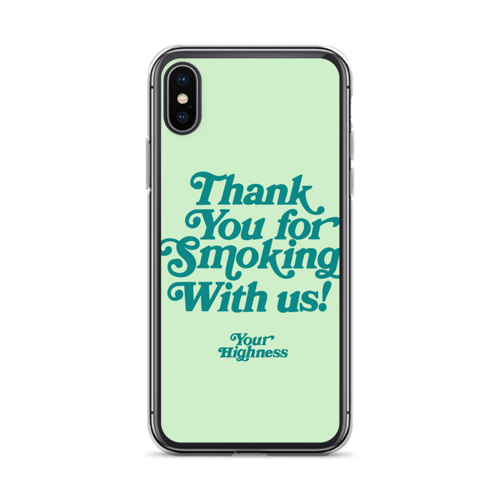 Thank you iPhone Case