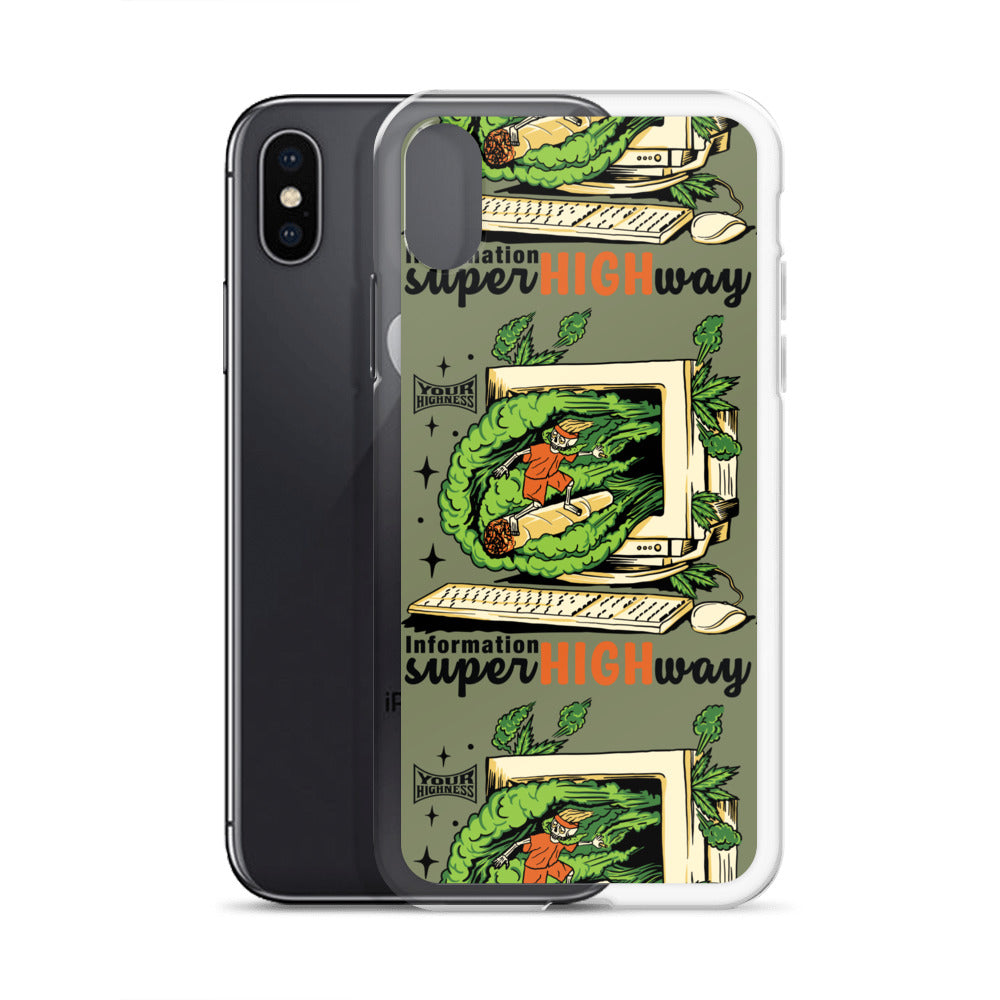 Information Super highway iPhone Case