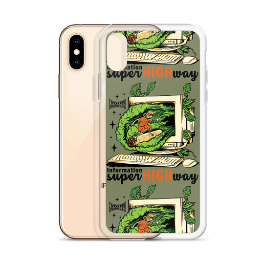 Information Super highway iPhone Case