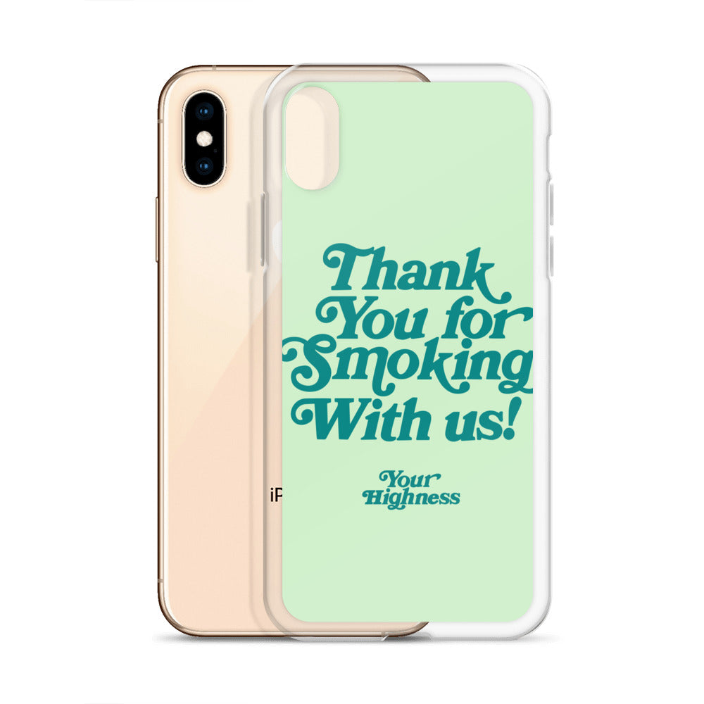 Thank you iPhone Case