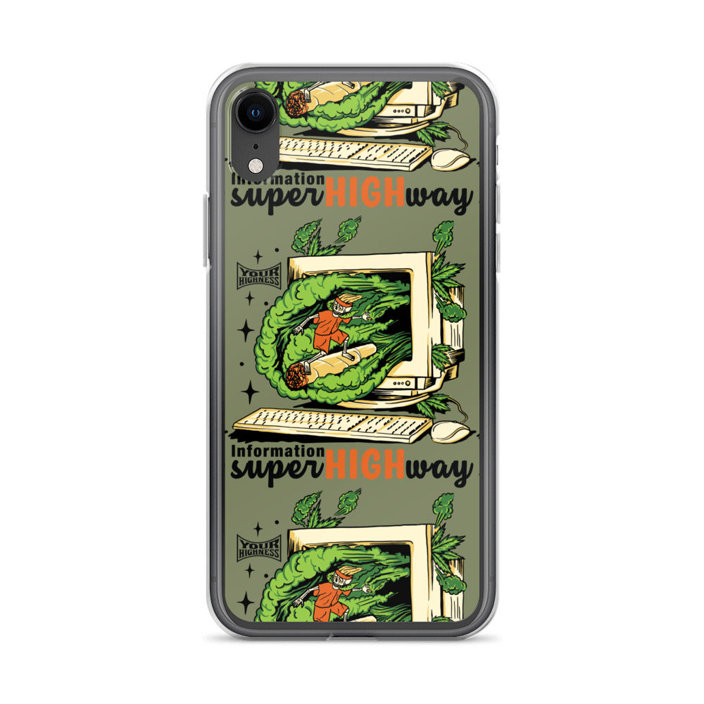 Information Super highway iPhone Case