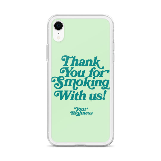 Thank you iPhone Case