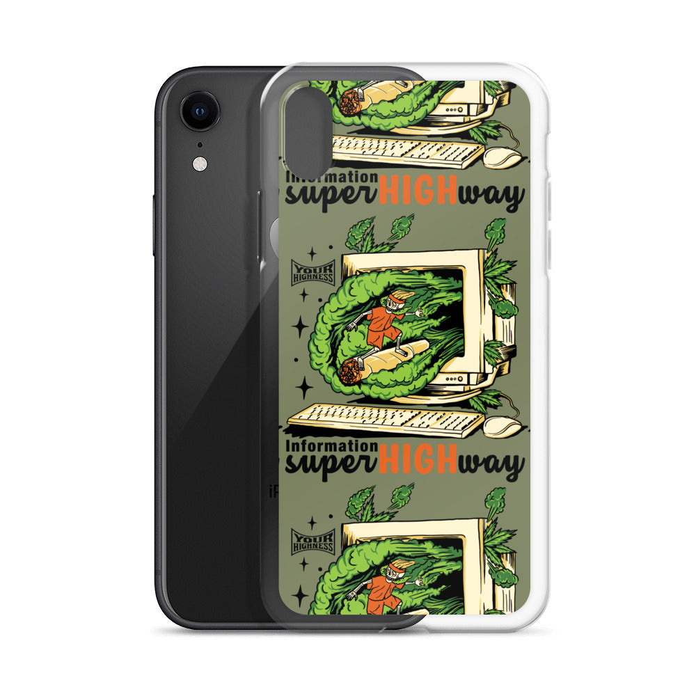 Information Super highway iPhone Case