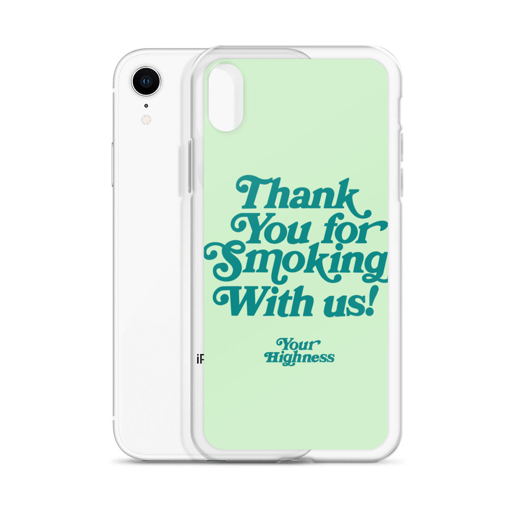 Thank you iPhone Case