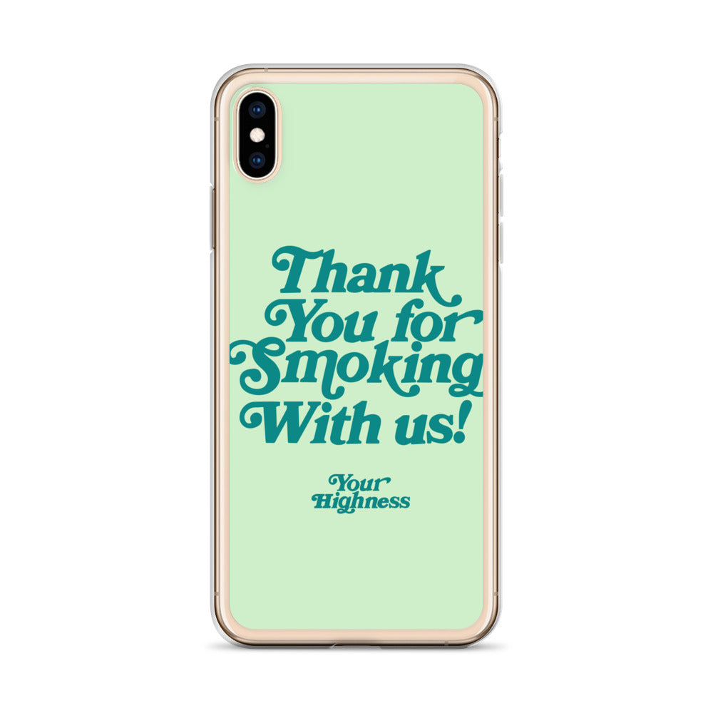 Thank you iPhone Case