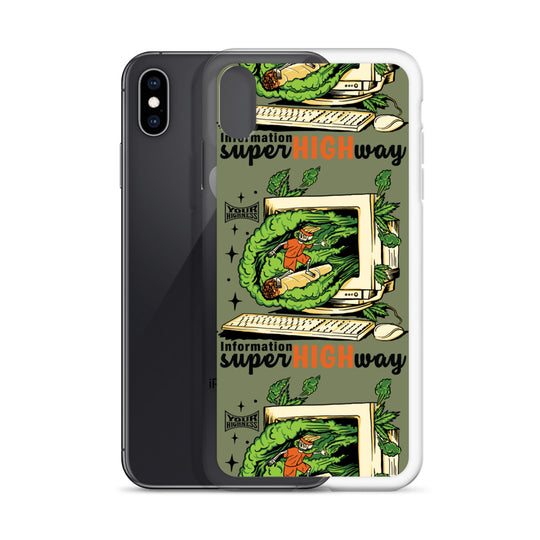 Information Super highway iPhone Case