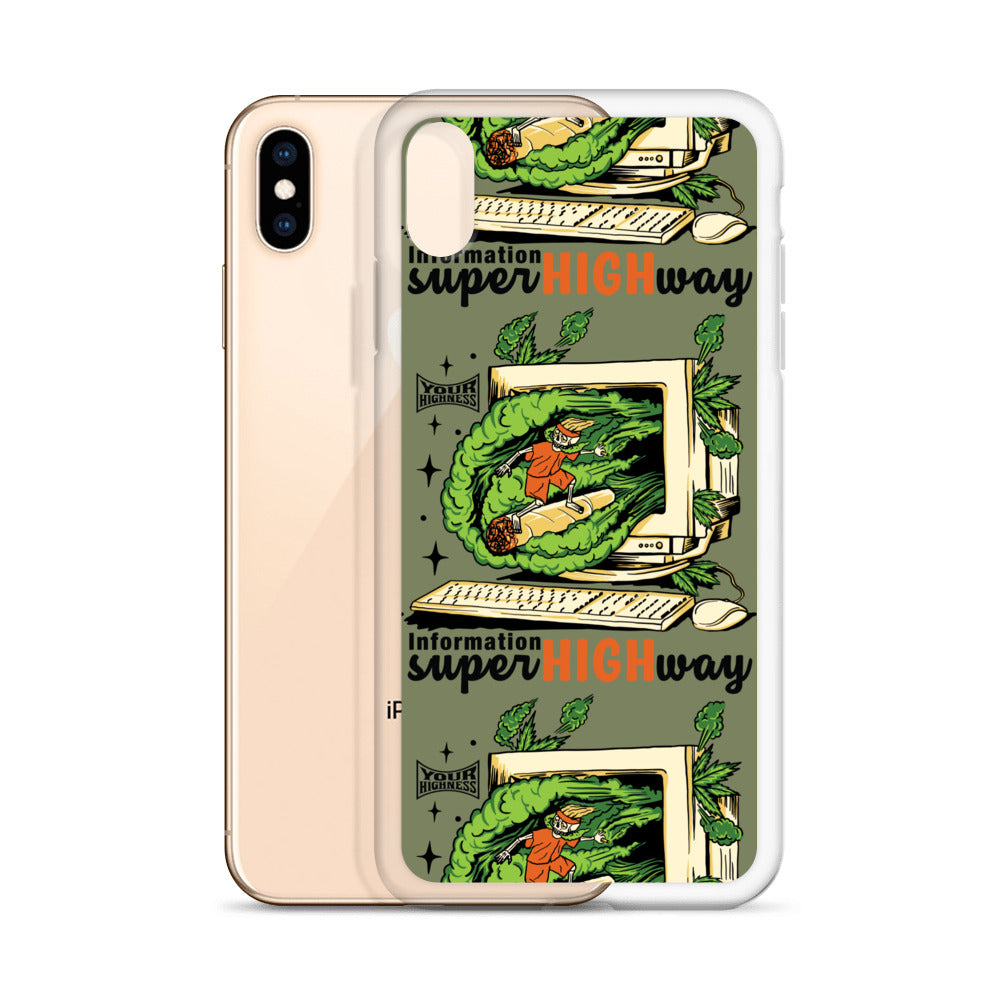 Information Super highway iPhone Case