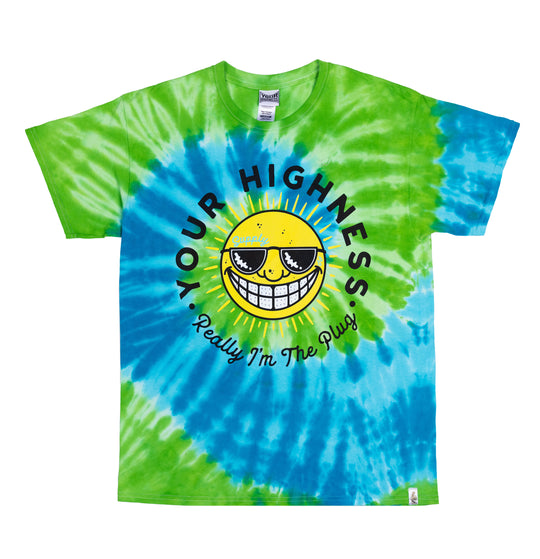 Radiation Tie Dye Tee Blue