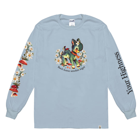 Smokin Legal L/S Light Blue