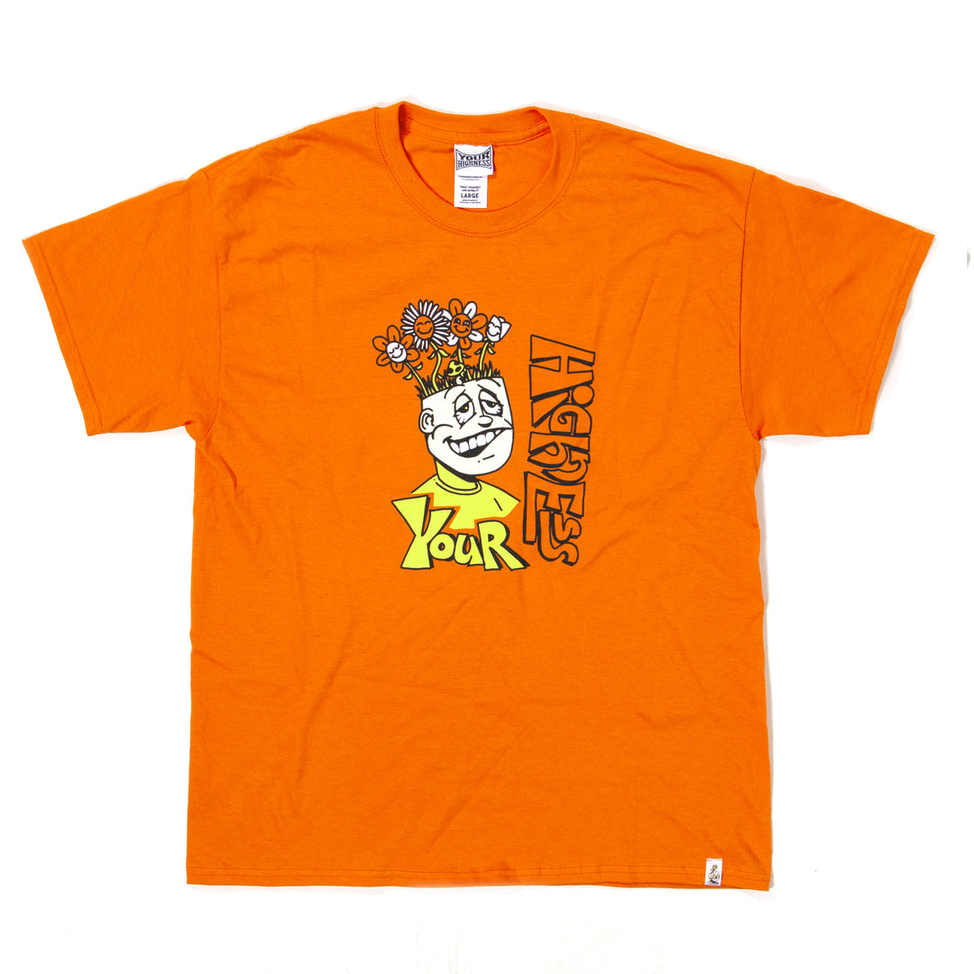 Weedhead Tee Orange